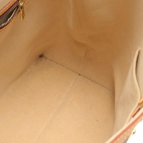 Louis Vuitton Hampstead MM Monogram Shoulder Bag Leather Brown - Picture 4 of 7